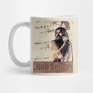 Bob seger // Brown Vintage Mug